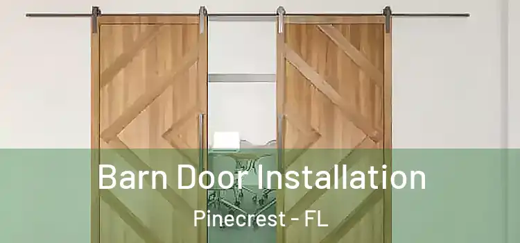  Barn Door Installation Pinecrest - FL