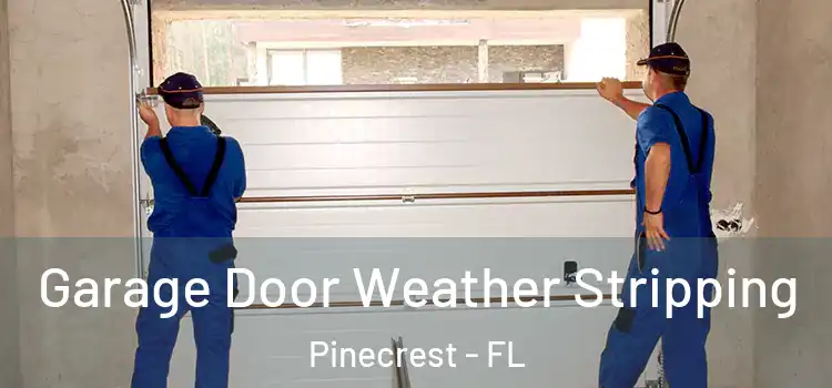  Garage Door Weather Stripping Pinecrest - FL